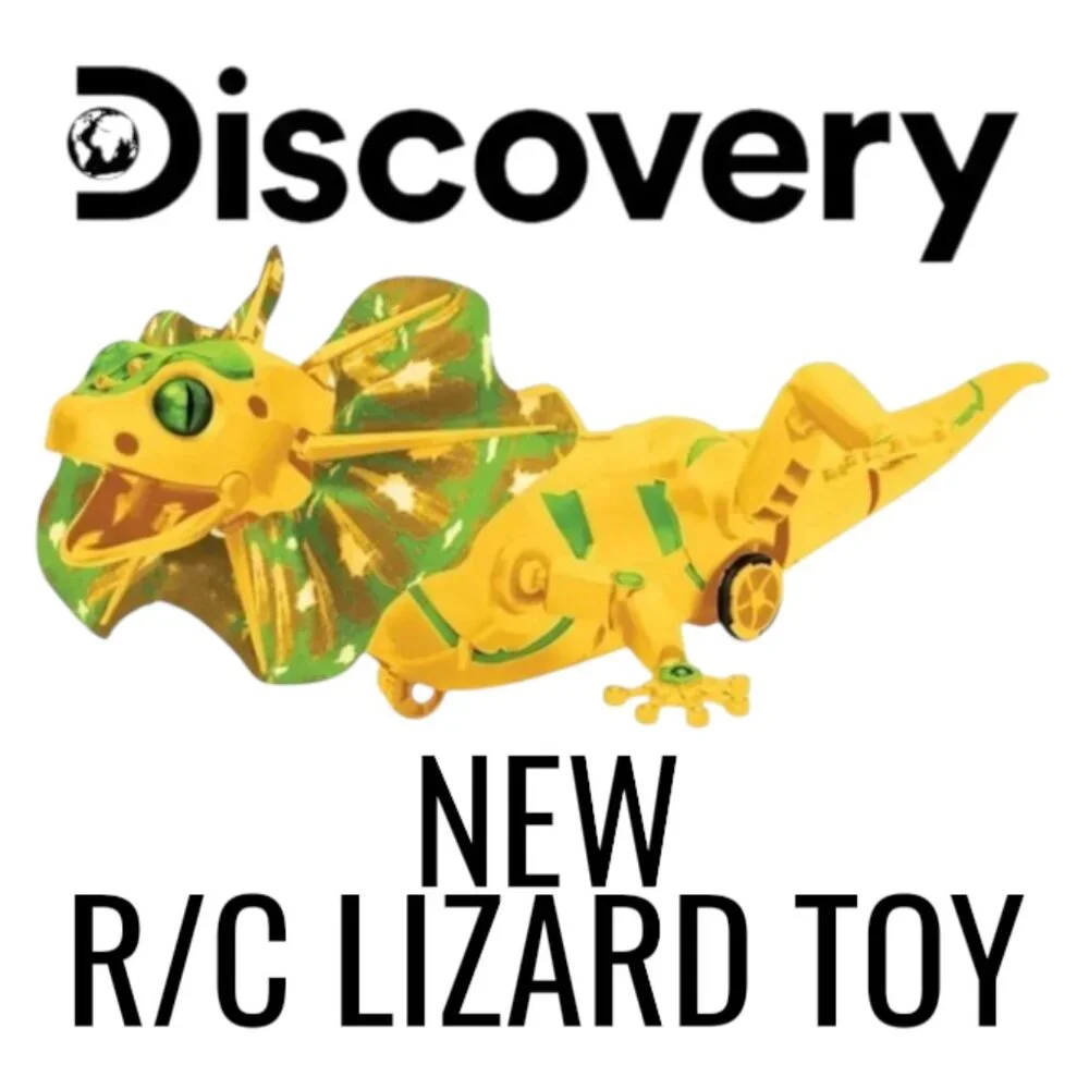 NEW Discovery Kids Robot RC Frilled Lizard Wireless Controller with Motion Activ